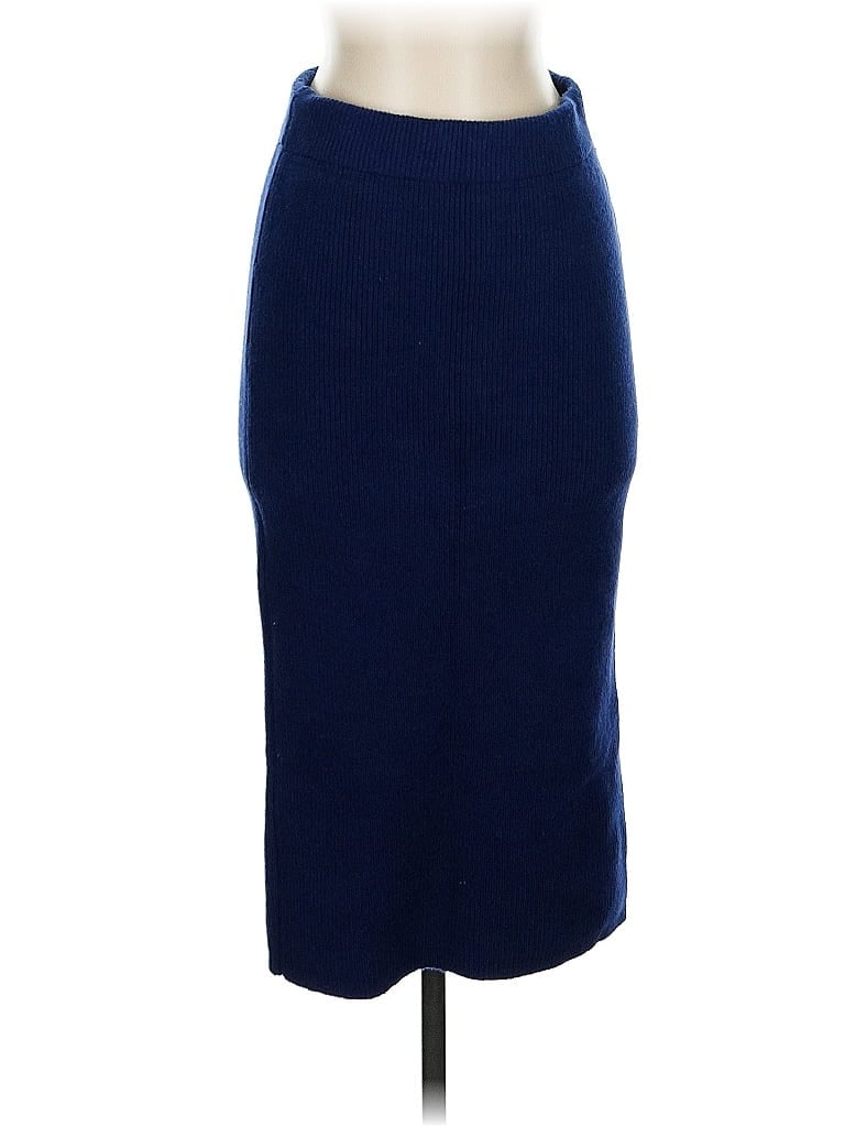 Pre-owned Universal Thread Formal Skirt In Blue