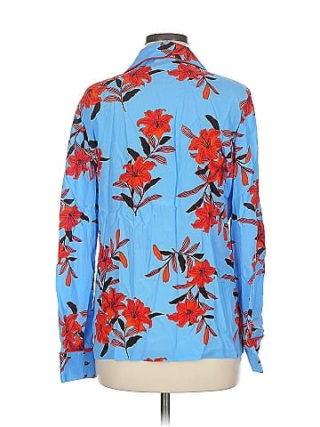Diane von Furstenberg Long Sleeve Blouse (view 2)