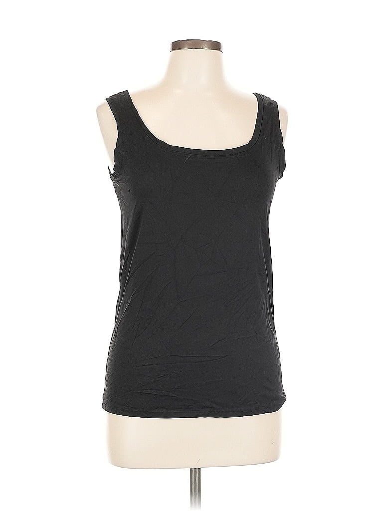 Pre-owned Alfani Sleeveless T-shirt In Black