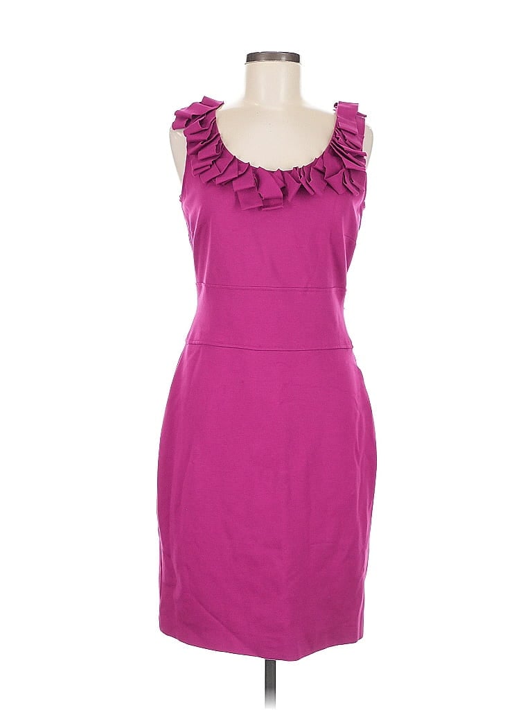 Pre-owned Taylor Cocktail Dress In Purple