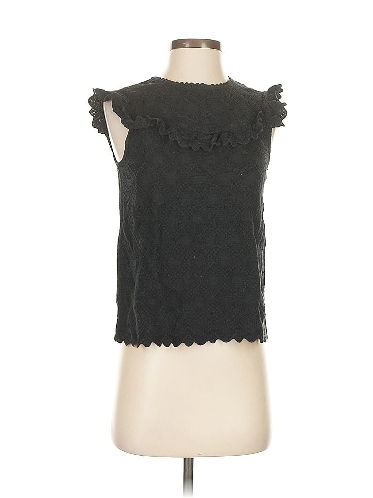 Pre-owned Paris Atelier & Other Stories Sleeveless Blouse In Black