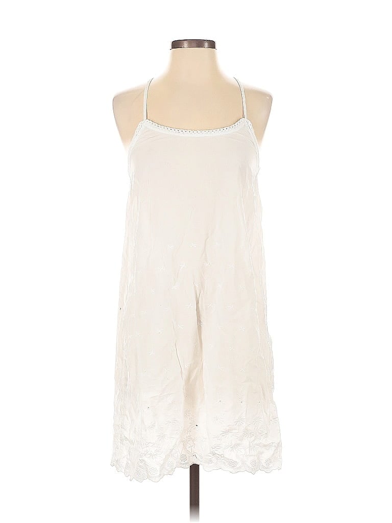 Pre-owned Artisan Ny Sleeveless Blouse In White