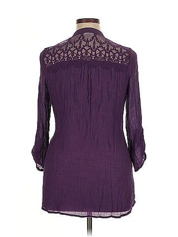 Maurices 3/4 Sleeve Blouse (view 2)