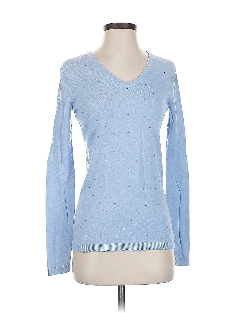 Click to view more detailed imagery on our partner's website Pre-owned Dkny Jeans Pullover Sweater In Blue