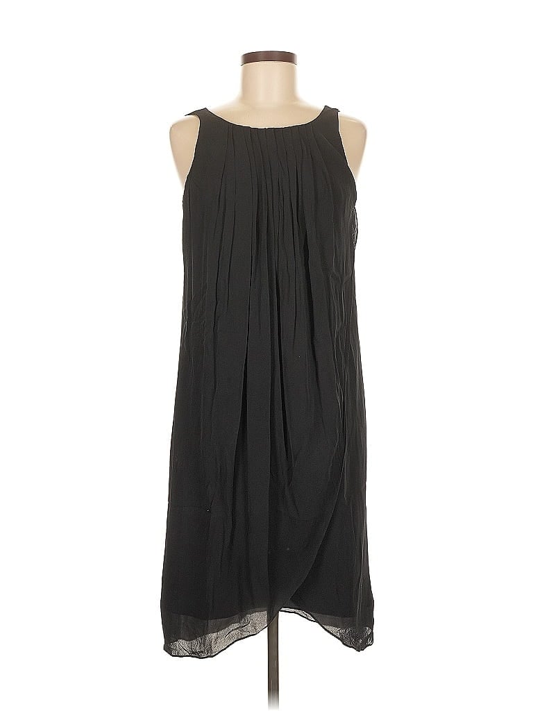 Pre-owned Massimo Dutti Cocktail Dress In Black