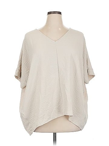 Zenana Short Sleeve Blouse (view 1)