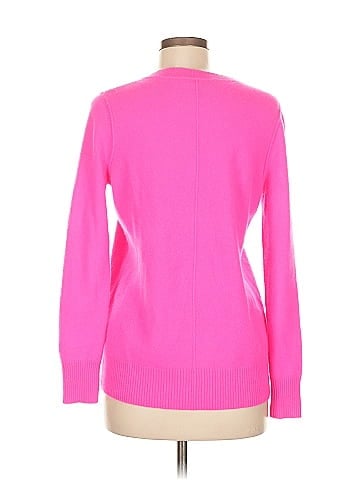 Aqua Cashmere Pullover Sweater (view 2)