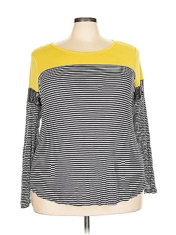 24/7 Maurices 3/4 Sleeve T-Shirt (view 1)