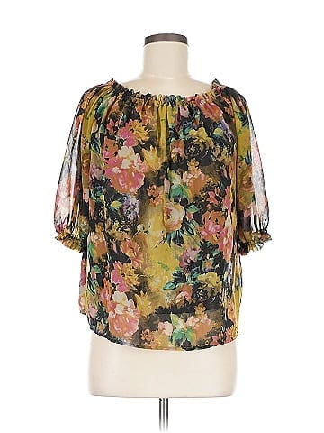 Alice Blue 3/4 Sleeve Blouse (view 1)