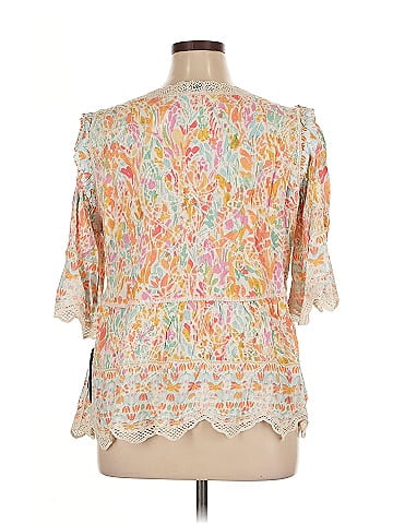 Democracy 3/4 Sleeve Blouse (view 2)