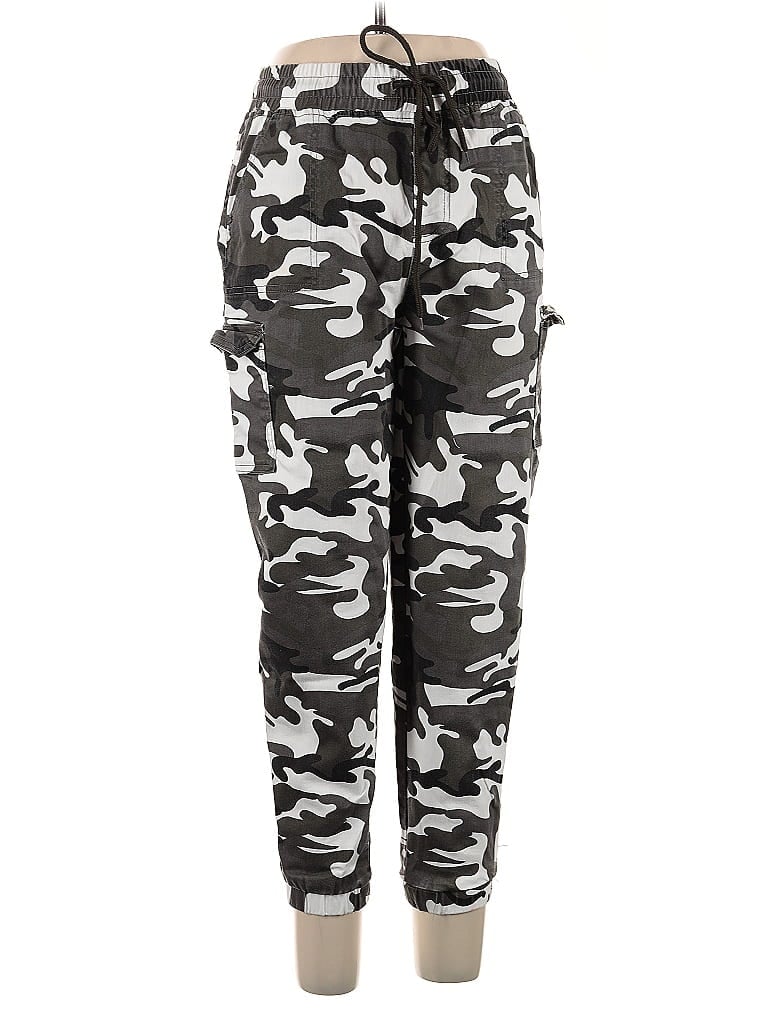 Pre-owned Unbranded Cargo Pants In Black