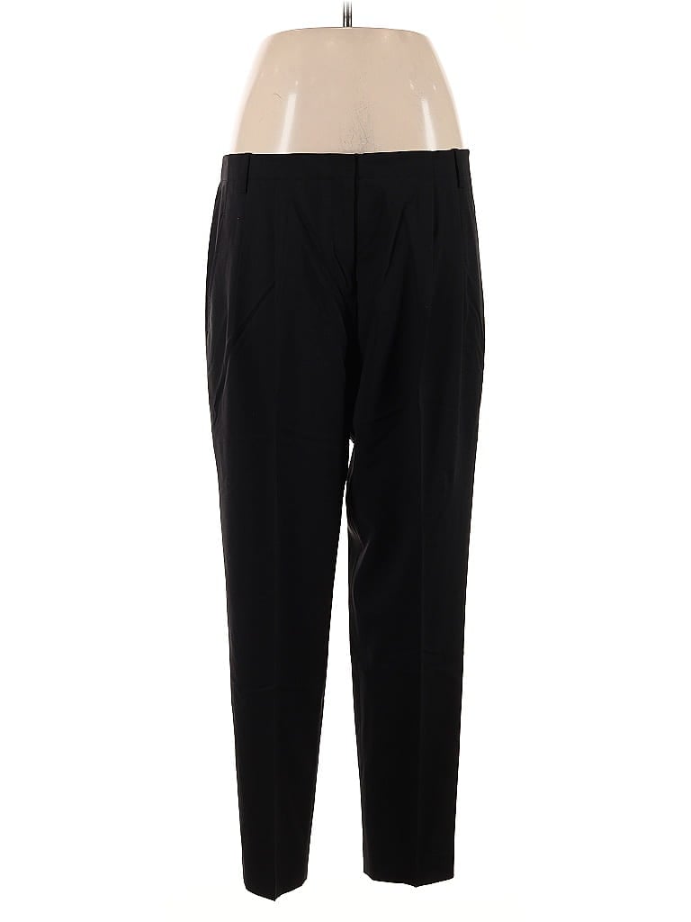 Pre-owned Lafayette 148 Wool Pants In Black