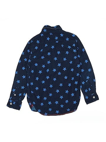 Mini Boden Long Sleeve Button-Down Shirt (view 2)