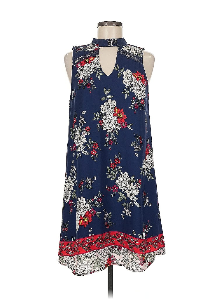 Pre-owned Mi Ami Casual Dress In Blue
