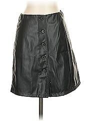 Atm Faux Leather Skirt