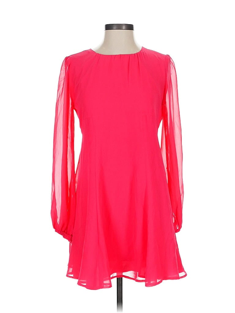 Pre-owned Eva Mendes By New York & Company Cocktail Dress In Pink
