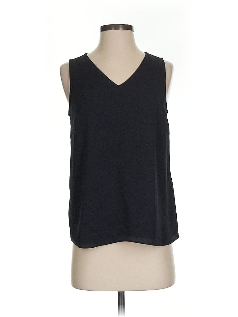 NINE WEST Pre-owned Sleeveless Blouse In Black