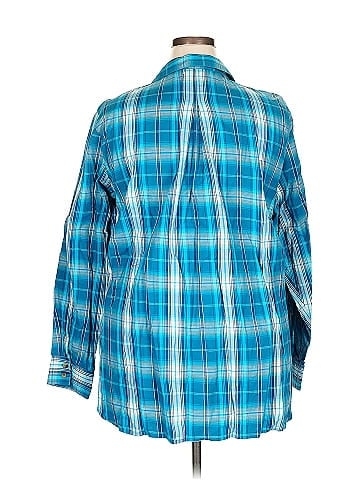 Life Is Good Long Sleeve Button-Down Shirt (view 2)