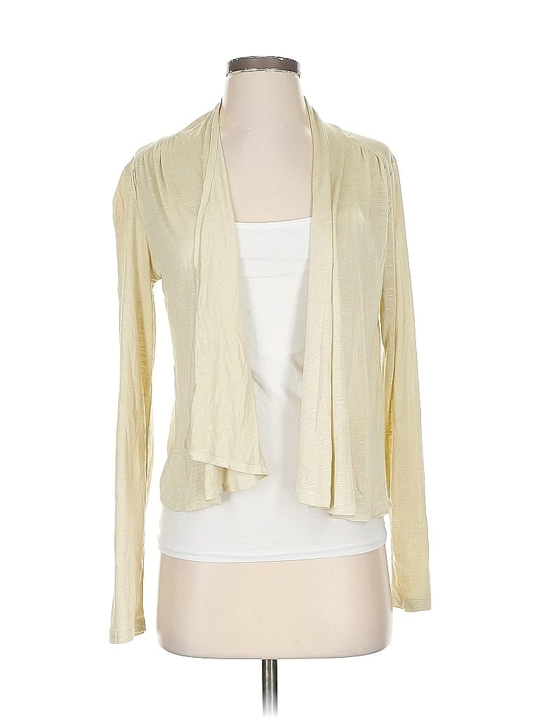 Pre-owned Fresh Produce Cardigan Sweater In White