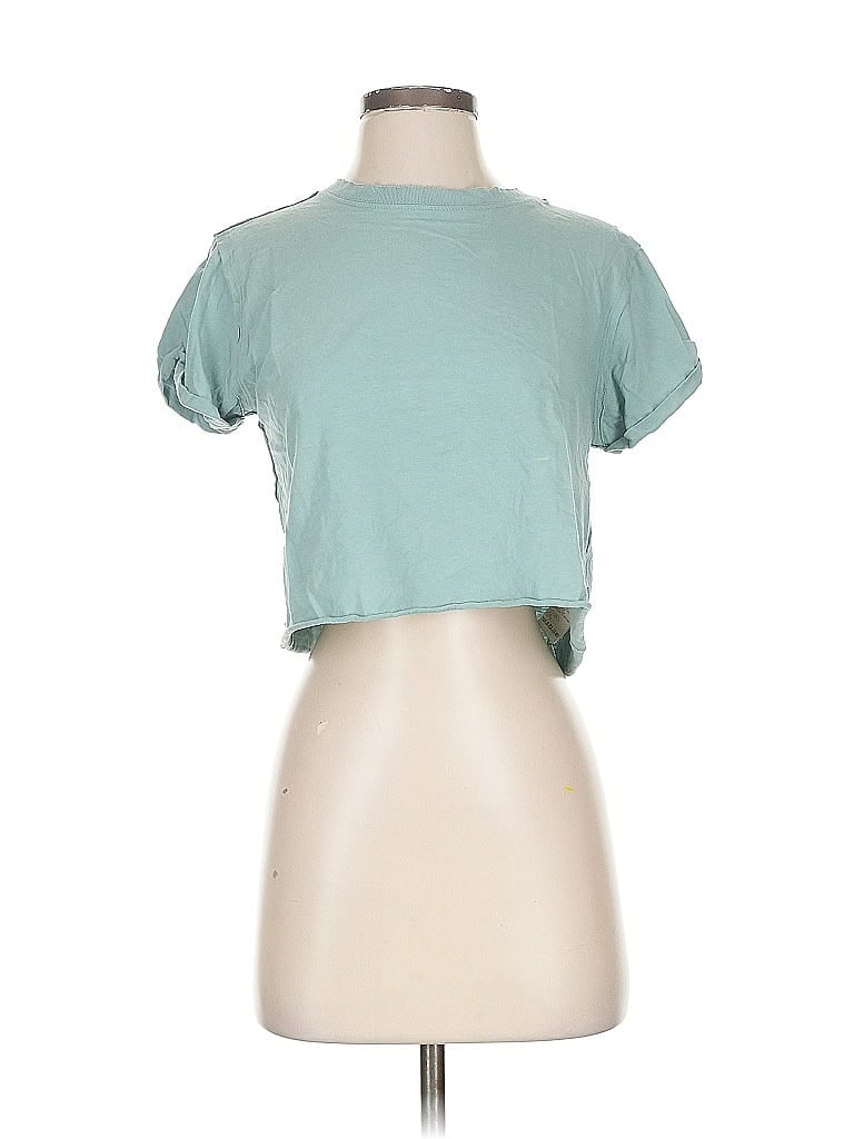 Pre-owned We The Free Short Sleeve T-shirt In Blue