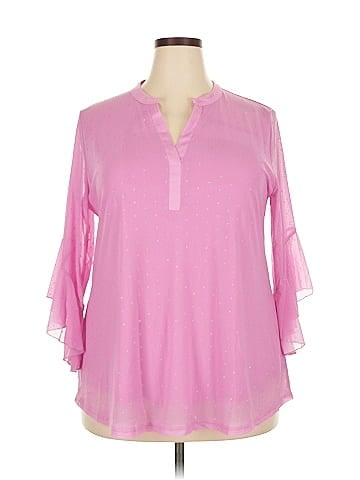 Lotusmile 3/4 Sleeve Blouse (view 1)