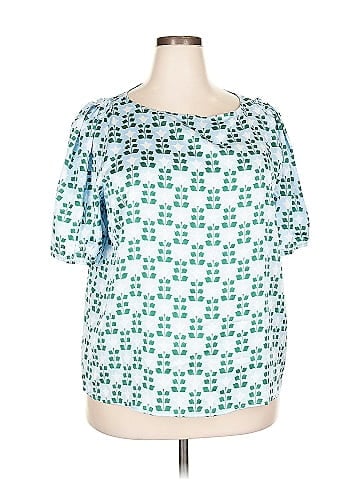 Ann Taylor Short Sleeve Blouse (view 1)