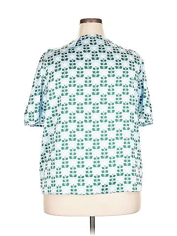 Ann Taylor Short Sleeve Blouse (view 2)
