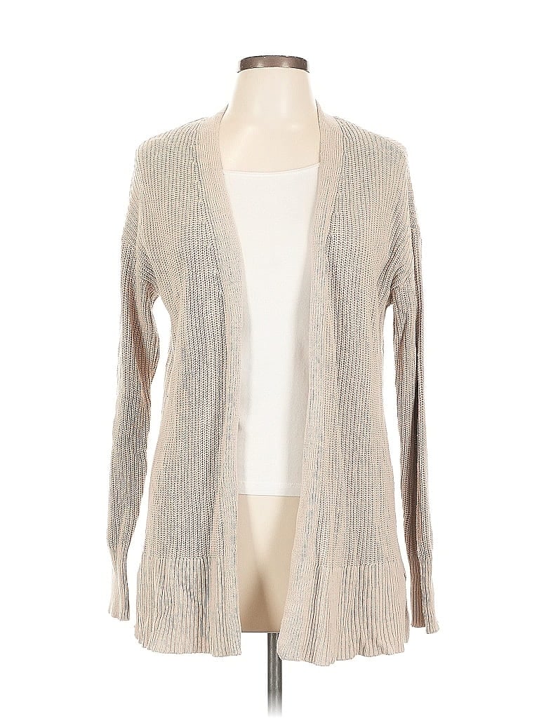 Pre-owned Ann Taylor Loft Outlet Cardigan Sweater In Brown
