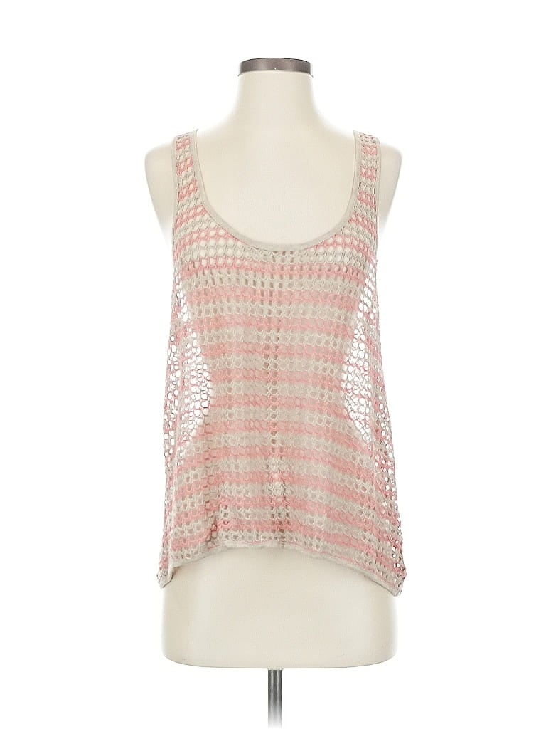 ELLA MOSS Pre-owned Tank Top Pink Square Neckline Tops