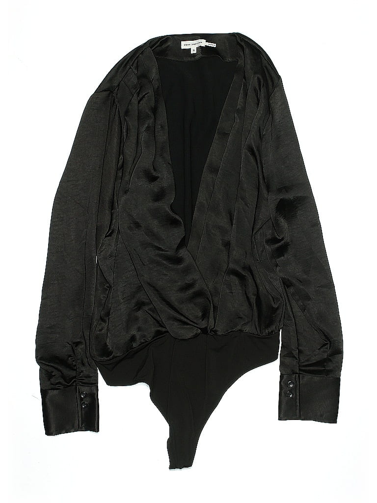 Pre-owned Good American Bodysuit In Black