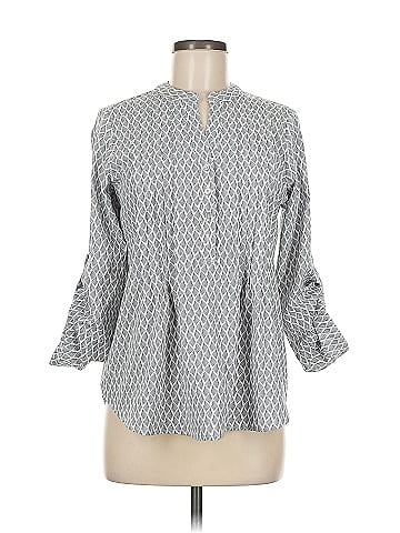 Notations 3/4 Sleeve Blouse (view 1)