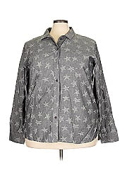 Life Is Good Long Sleeve Button Down Shirt