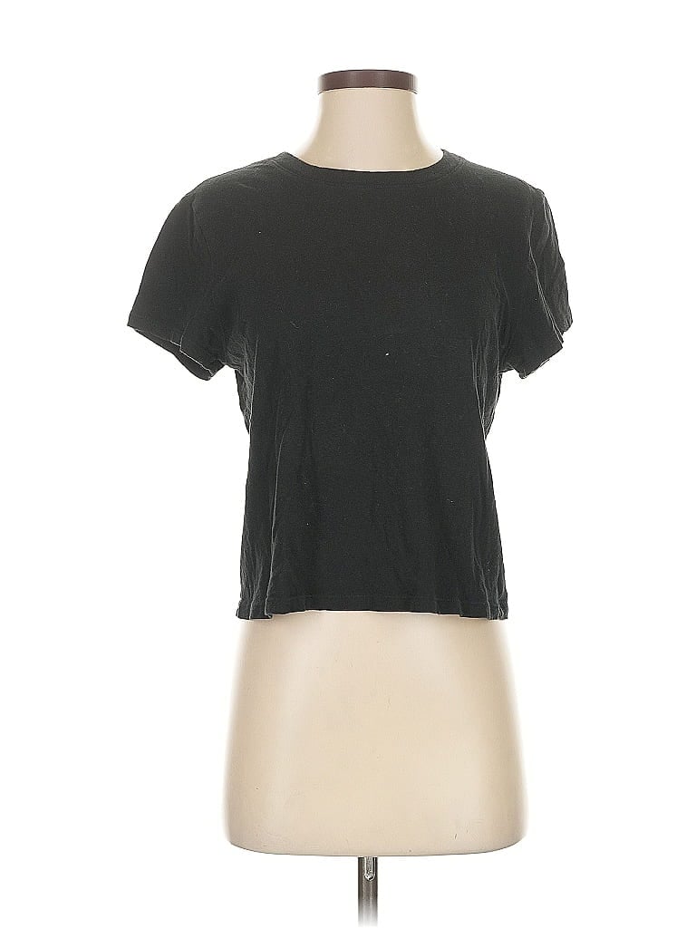 Pre-owned Wild Fable Short Sleeve T-shirt In Black