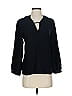 Britt Ryan 100% Silk Black 3/4 Sleeve Silk Top Size XS - photo 1