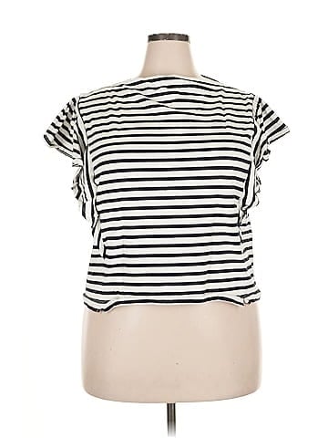 Free Assembly Short Sleeve Top (view 1)