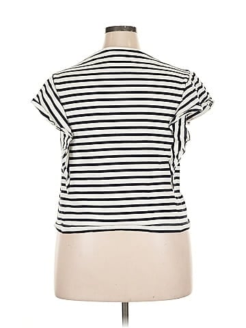 Free Assembly Short Sleeve Top (view 2)