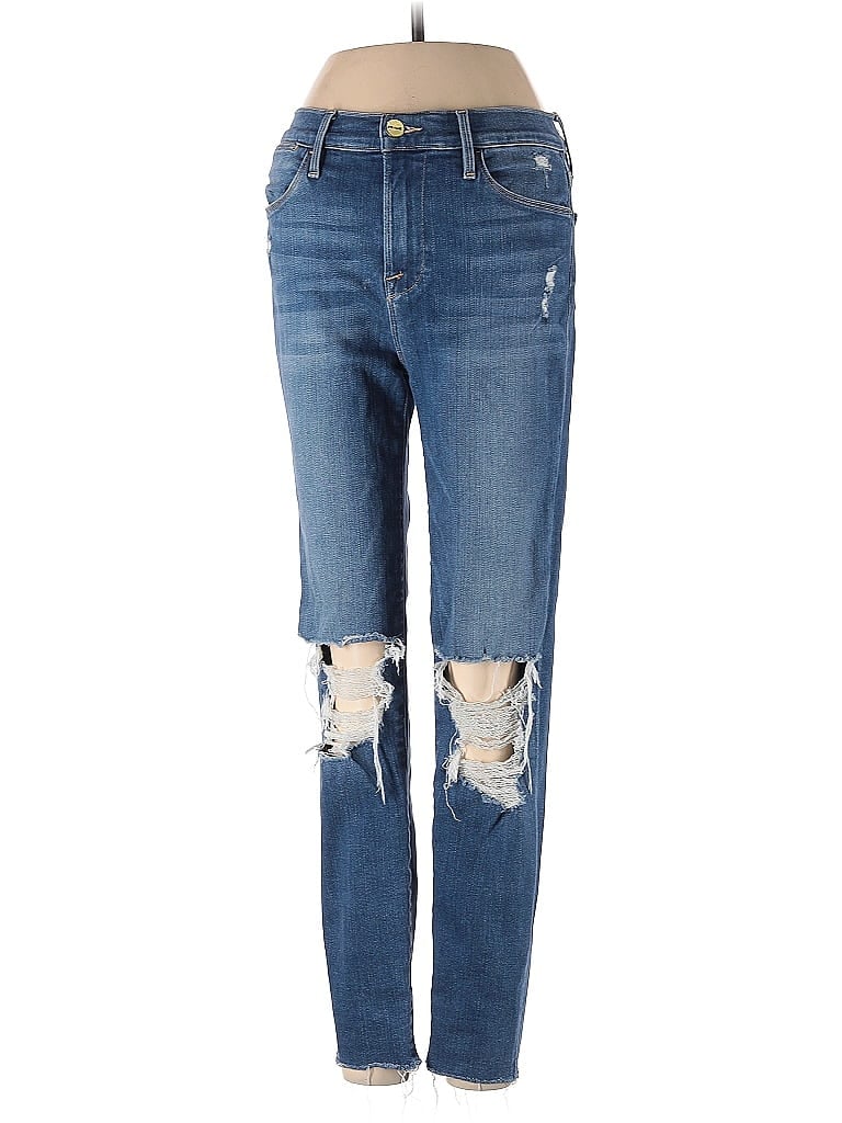Click to view more detailed imagery on our partner's website Pre-owned Frame Jeans In Blue
