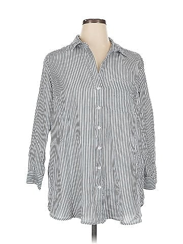 Velvet Heart 3/4 Sleeve Button-Down Shirt (view 1)