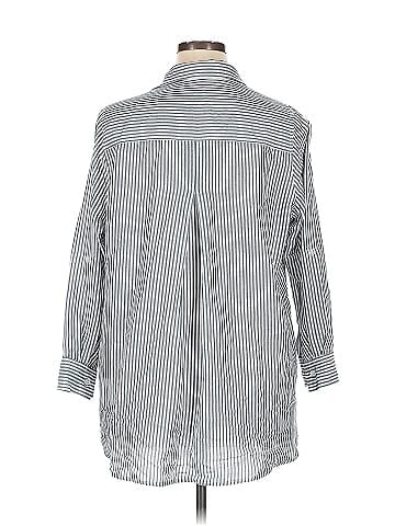 Velvet Heart 3/4 Sleeve Button-Down Shirt (view 2)