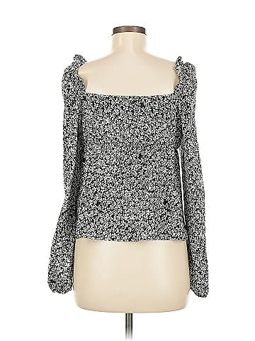 Topshop Long Sleeve Blouse (view 2)