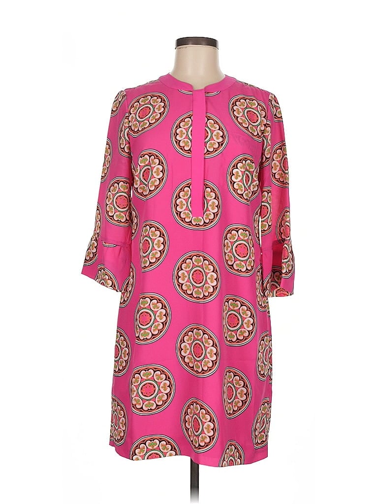 Pre-owned Crown & Ivy Casual Dress In Pink