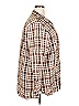 Life Is Good 100% Cotton Plaid Brown Long Sleeve Button-Down Shirt Size XXL - photo 3
