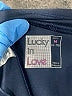 Lucky in Love Solid Blue Casual Skirt Size M - photo 5