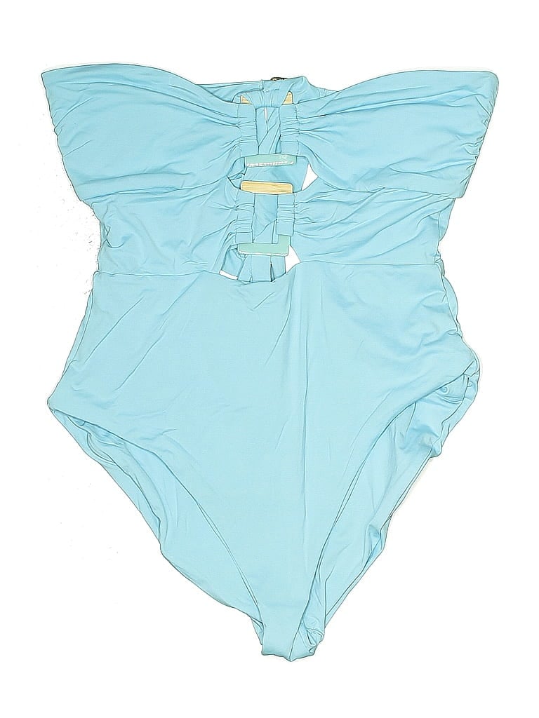 Click to view more detailed imagery on our partner's website Pre-owned Swim Solutions One Piece Swimsuit In Blue