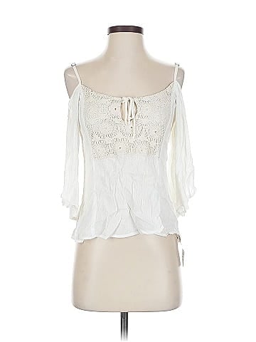 Lucy Love 3/4 Sleeve Blouse (view 1)