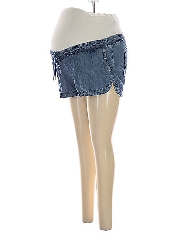 A Pea in the Pod Denim Shorts (view 1)
