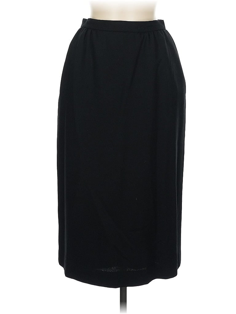 Pre-owned Unbranded Formal Skirt In Black