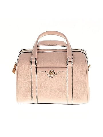 MICHAEL Michael Kors Leather Satchel (view 1)