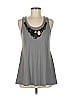 Rachael & Chloe Gray Sleeveless Top Size M - photo 1