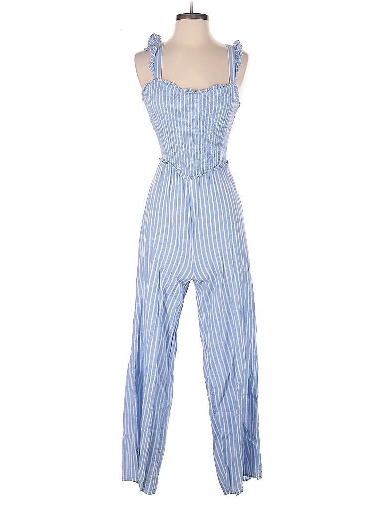 Pre-owned H&m Jumpsuit In Blue